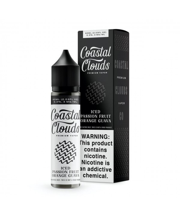 Iced Passion Fruit Orange Guava Premium e-Juices 60 ML by Coastal Clouds