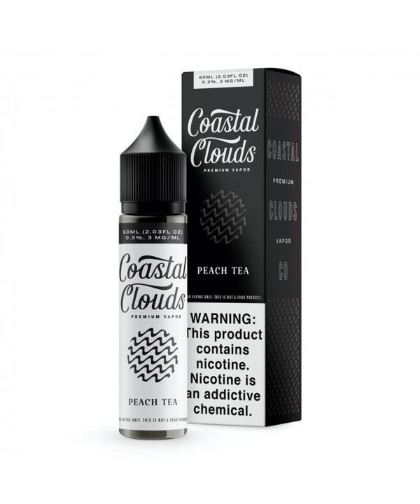 Peach Tea Premium e-Juices 60 ML by Coastal Clouds