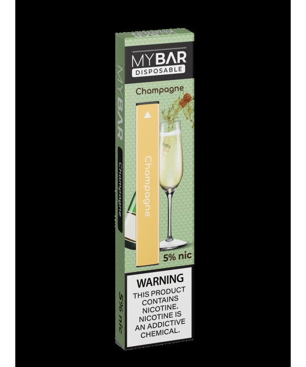 CHAMPAGNE BY MY BAR DISPOSABLE DEVICE | 3 FOR $9.99