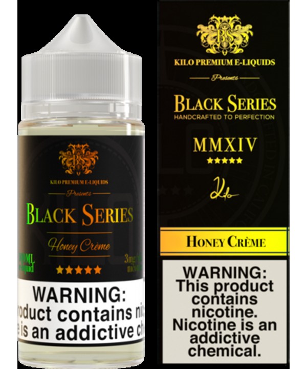 HONEY CREME BY KILO E-LIQUIDS | BLACK SERIES | 100...