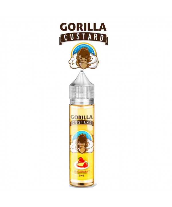 STRAWBERRY BY GORILLA CUSTARD | 60 ML & 100 ML CUSTARD CREAM FLAVOR