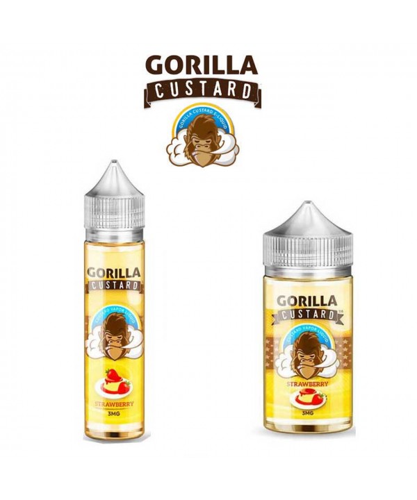 STRAWBERRY BY GORILLA CUSTARD | 60 ML & 100 ML...