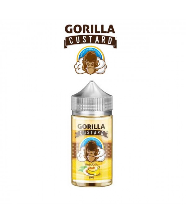 BANANA BY GORILLA CUSTARD | 100 ML BANANA FLAVOR E-LIQUID