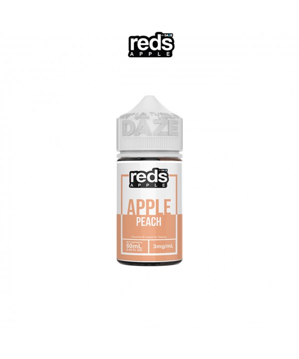 PEACH BY REDS APPLE - 7 DAZE E-LIQUID | 60 ML PEACH FLAVOR E-JUICE