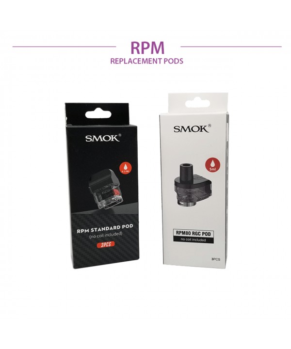 SMOK RPM REPLACEMENT PODS | 3 PODS PER PACK