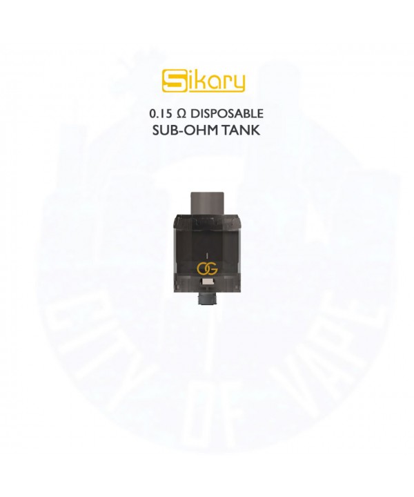 OG Disposable Sub-Ohm Tank By Sikary Vapor | Pack of 3