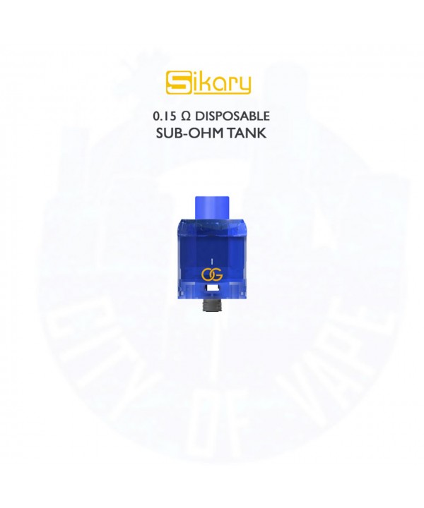 OG Disposable Sub-Ohm Tank By Sikary Vapor | Pack of 3