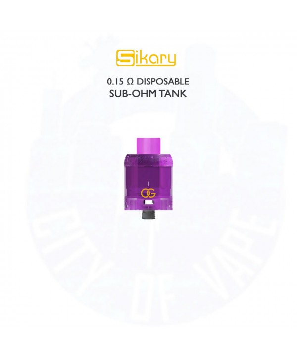 OG Disposable Sub-Ohm Tank By Sikary Vapor | Pack of 3