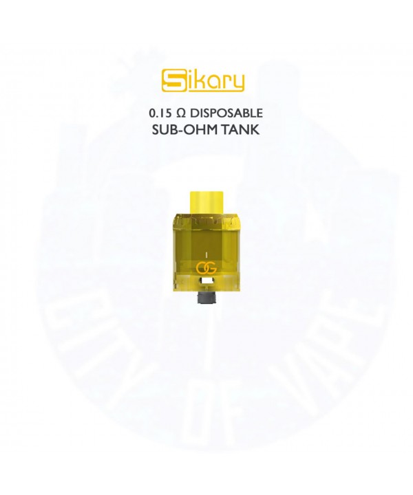 OG Disposable Sub-Ohm Tank By Sikary Vapor | Pack of 3