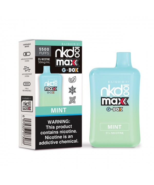 MINT by NKD 100 Max G-Box  5500 PUFF DISPOSABLE VA...