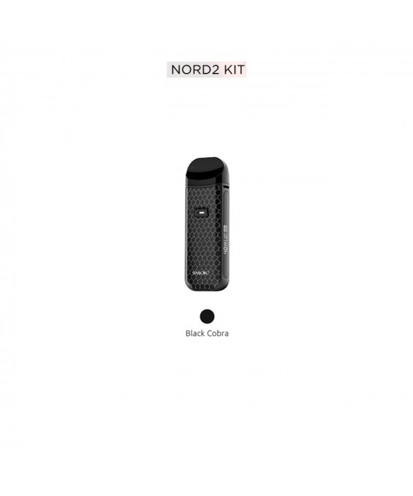 SMOK NORD 2 KIT | 40 W POD SYSTEM DEVICE | 1500 MAH