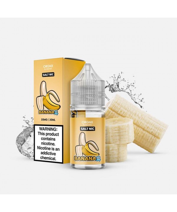 Banana Ice Salt Nic BY ORGNX E-LIQUIDS