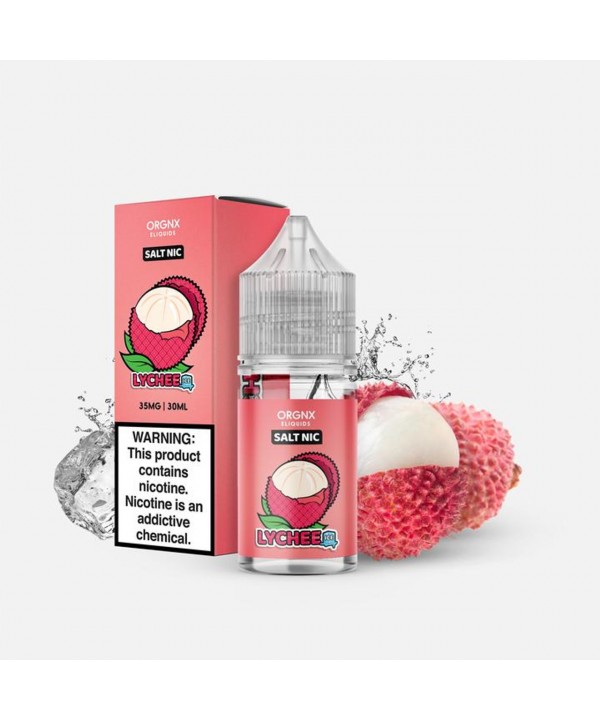 Lychee Ice Salt Nic BY ORGNX E-LIQUIDS