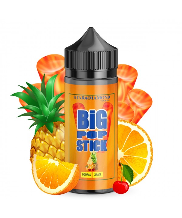 Big Pop Stick - Star Diamond Vapor E-Liquid 100ml ...